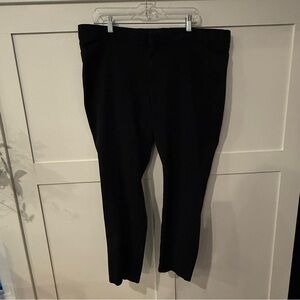 GAP Slim City Cropped Pants - Black - 20 R